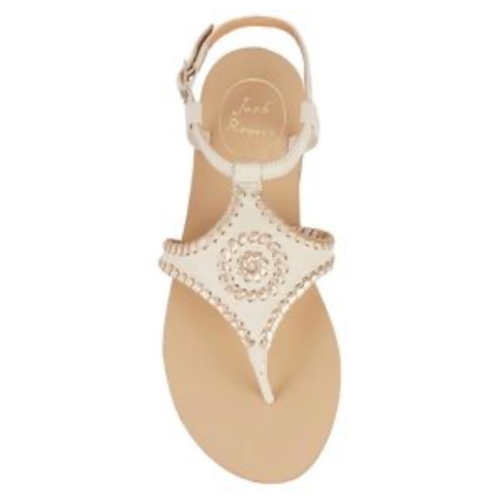 JACK ROGERS Maci Leather Sandals size 9